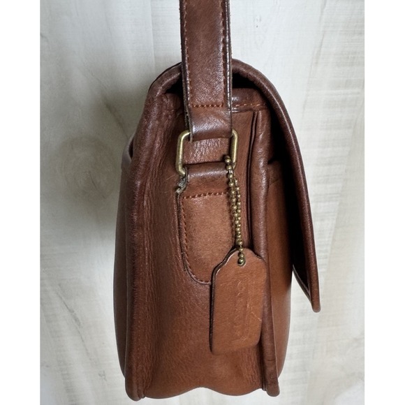 VTG COACH #9790 City Bag Leather Crossbody Shoulder Purse Brown - Picture 4 of 16